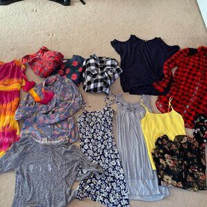 teen clothes bundle sizes extra small and small